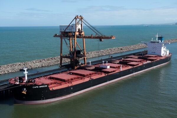 transporte marítimo cobre