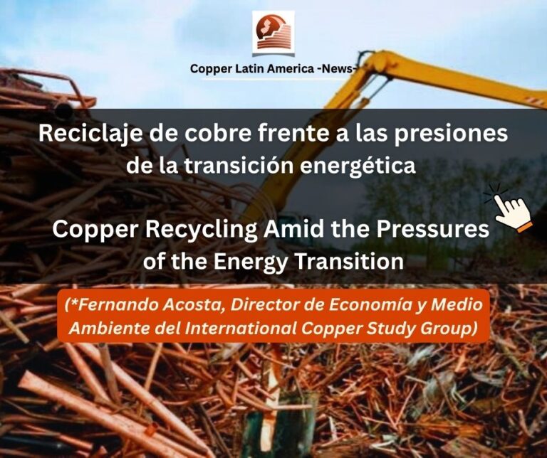 Reciclado de Cobre transición energética Copper Recycling Energy Transition