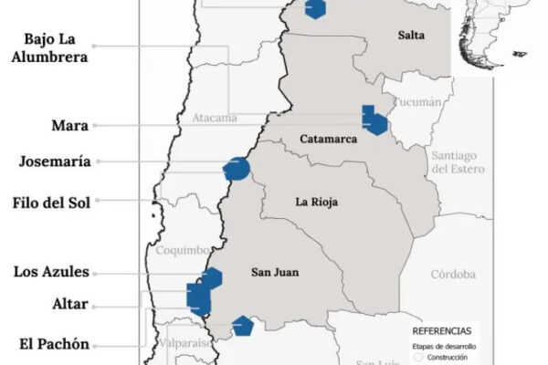 Argentina cobre copper San Juan Taca Taca Los Axules Mara Josemaría EL Pachón